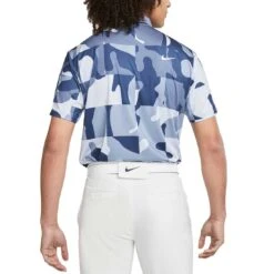Nike Dri-FIT Tour Camo Polo 11 Nike Dri-FIT Tour Camo Polo -Famous Golf Shop nike dri fit tour camo polo blue whisper back itempicture