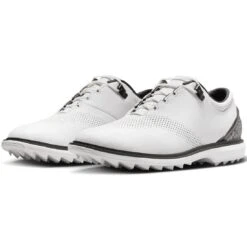 Nike Jordan ADG 4 Golf Shoes White/White/Black -Famous Golf Shop nike jordan adg 4 golf shoes white white black dm0103 110 pair itempicture