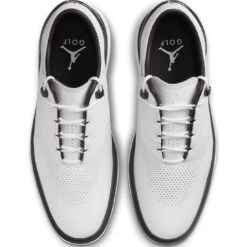 Nike Jordan ADG 4 Golf Shoes White/White/Black -Famous Golf Shop nike jordan adg 4 golf shoes white white black dm0103 110 top itempicture