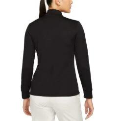 Nike Women's Dri-FIT UV Victory Half Zip 5 Nike Women's Dri-FIT UV Victory Half Zip -Famous Golf Shop nike women s dri fit uv victory half zip black back itempicture