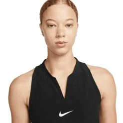 Nike Women's Dri-FIT Advantage Club Sleeveless Dress -Famous Golf Shop nike womens dri fit advantage club sleeveless dress black detail3 itempicture