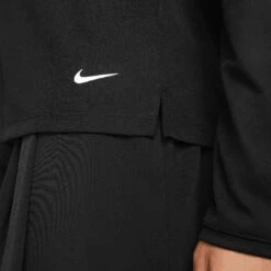 Nike Women's Dri-FIT Victory Long Sleeve Polo -Famous Golf Shop nike womens dri fit victory long sleeve polo black detail1 itempicture