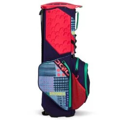 Ogio 2023 Woode Hybrid Stand Bag -Famous Golf Shop ogio 2023 woode hybrid stand bag wood block back itempicture