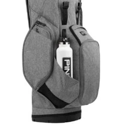 Ping Hoofer 14-Way Stand Bag -Famous Golf Shop ping 2023 hoofer 14 way stand bag heather grey black detail2 itempicture