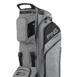 Ping Hoofer 14-Way Stand Bag -Famous Golf Shop ping 2023 hoofer 14 way stand bag heather grey black detail3 itempicture