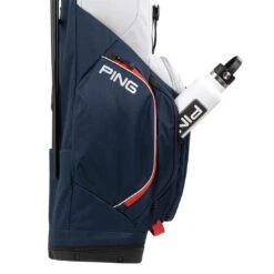 Ping Hoofer Lite Stand Bag 33 Ping Hoofer Lite Stand Bag -Famous Golf Shop ping 2023 hoofer lite stand bag navy platinum red detail1 itempicture