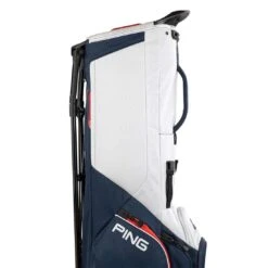 Ping Hoofer Lite Stand Bag 30 Ping Hoofer Lite Stand Bag -Famous Golf Shop ping 2023 hoofer lite stand bag navy platinum red detail6 itempicture