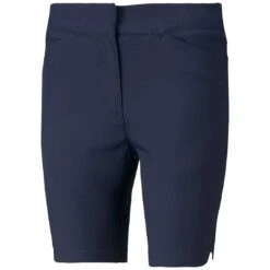 Puma Women's Bermuda Shorts -Famous Golf Shop puma 2022 womens bermuda shorts navy blazer itempicture