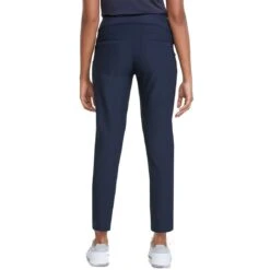 Puma Women's PWRSHAPE Pants -Famous Golf Shop puma 2022 womens pwrshape pants navy blazer model back itempicture