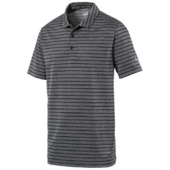 Puma Boys Rotation Stripe Polo -Famous Golf Shop puma boys rotation stripe polo black