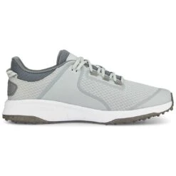 Puma Fusion Grip Golf Shoes High Rise/Silver/Quiet Shade 11 Puma Fusion Grip Golf Shoes High Rise/Silver/Quiet Shade -Famous Golf Shop puma fusion grip golf high rise silver quiet shade 377527 01 profile2 itempicture