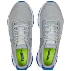 Puma Fusion Grip Golf Shoes High Rise/Silver/Team Royal -Famous Golf Shop puma fusion grip golf high rise silver team royal 377527 05 top itempicture