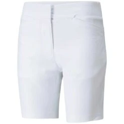 Puma Women's Bermuda Shorts -Famous Golf Shop puma 2022 womens bermuda shorts white itempicture