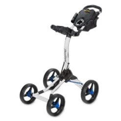 BagBoy Quad XL Push Cart -Famous Golf Shop quad xl white blue