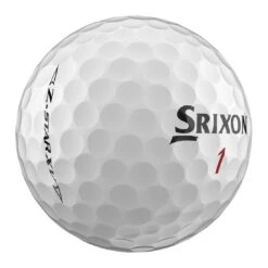 Srixon Z-Star XV Personalized White Golf Balls -Famous Golf Shop srixon z star xv 8 white golf balls stamp itempicture