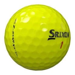 Srixon Z-Star XV Custom Symbol Yellow Golf Balls -Famous Golf Shop srixon z star xv 8 yellow golf balls stamp itempicture 1
