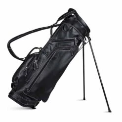 Sun Mountain Leather Stand Bag -Famous Golf Shop sun mountain 2019 leather stand bag black white
