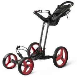 Sun Mountain Pathfinder PX4 Push Cart -Famous Golf Shop sun mountain 2022 pathfinder px4 push cart magnetic grey red itempicture
