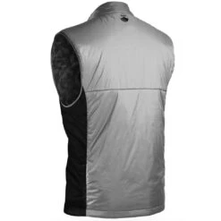 Sun Mountain Colter II Vest -Famous Golf Shop sun mountain 2023 colter ii vest platinum black back itempicture