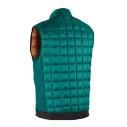 Sun Mountain Retro Puff Vest -Famous Golf Shop sun mountain 2023 retro puff vest teal sierra back itempicture