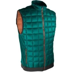 Sun Mountain Retro Puff Vest -Famous Golf Shop sun mountain 2023 retro puff vest teal sierra itempicture