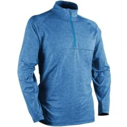 Sun Mountain Second Layer Pullover 10 Sun Mountain Second Layer Pullover -Famous Golf Shop sun mountain 2023 second layer pullover pacific blue itempicture