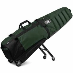Sun Mountain Clubglider Meridian Travel Bag -Famous Golf Shop sun mountain 2024 clubglider meridian travel cover green black itempicture