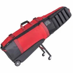 Sun Mountain Clubglider Meridian Travel Bag -Famous Golf Shop sun mountain 2024 clubglider meridian travel cover red black port itempicture