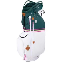 Sun Mountain Mid Stripe 14-Way Cart Bag 15 Sun Mountain Mid Stripe 14-Way Cart Bag -Famous Golf Shop sun mountain 2024 mid stripe 14 way cart bag white jade azalea itempicture