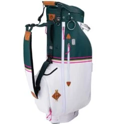 Sun Mountain Mid Stripe 4-Way Cart Bag -Famous Golf Shop sun mountain 2024 mid stripe cart bag white jade azalea itempicture