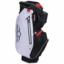 Sun Mountain Sync Cart Bag 16 Sun Mountain Sync Cart Bag -Famous Golf Shop sun mountain 2024 sync cart bag black white rush red alt itempicture