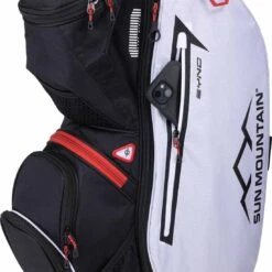 Sun Mountain Sync Cart Bag 15 Sun Mountain Sync Cart Bag -Famous Golf Shop sun mountain 2024 sync cart bag black white rush red pocket itempicture