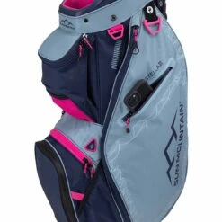 Sun Mountain Women's Stellar Cart Bag -Famous Golf Shop sun mountain 2024 womens stellar cart bag navy infinty azalea pocket itempicture