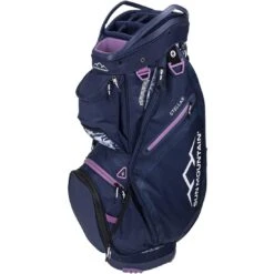 Sun Mountain Women's Stellar Cart Bag -Famous Golf Shop sun mountain 2024 womens stellar cart bag navy tropic navy violet itempicture