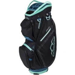 Sun Mountain Women's Stellar Cart Bag -Famous Golf Shop sun mountain 2024 womens stellar cart bag spruce black mint itempicture