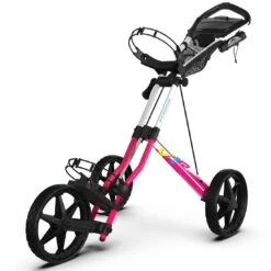 Sun Mountain Speed Cart V1R Push Cart -Famous Golf Shop sun mountain speed cart v1r push cart hot pink white blue itempicture