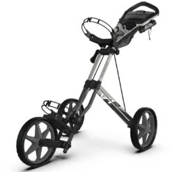 Sun Mountain Speed Cart V1R Push Cart -Famous Golf Shop sun mountain speed cart v1r push cart steel platinum itempicture