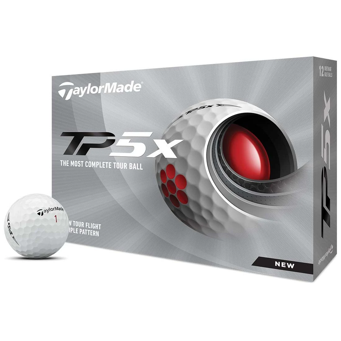 TaylorMade TP5x Personalized Golf Balls 1 TaylorMade TP5x Personalized Golf Balls
