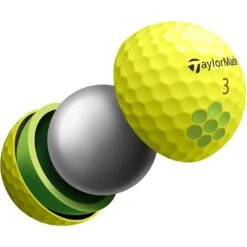 TaylorMade Tour Response Yellow Golf Balls 5 TaylorMade Tour Response Yellow Golf Balls -Famous Golf Shop taylormade 2022 tour response yellow golf balls tech detail itempicture