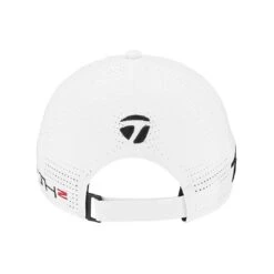 TaylorMade Tour LiteTech Hat -Famous Golf Shop taylormade 2023 tour litetech hat white back itempicture