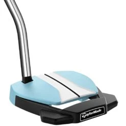 TaylorMade Women's Spider GTX Ice Blue Single Bend Putter -Famous Golf Shop taylormade spider gtx ice blue single bend putter back itempicture