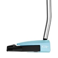 TaylorMade Women's Spider GTX Ice Blue Single Bend Putter -Famous Golf Shop taylormade spider gtx ice blue single bend putter toe itempicture