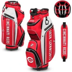 Team Effort MLB Bucket III Cooler Cart Bag -Famous Golf Shop team effort mlb bucket 3 cooler cart bag cincinnati reds itempicture
