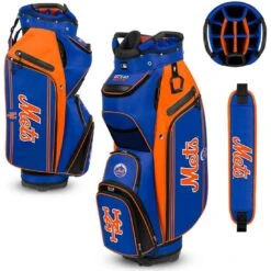 Team Effort MLB Bucket III Cooler Cart Bag -Famous Golf Shop team effort mlb bucket 3 cooler cart bag new york mets itempicture