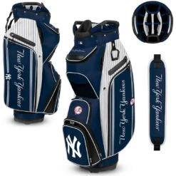 Team Effort MLB Bucket III Cooler Cart Bag -Famous Golf Shop team effort mlb bucket 3 cooler cart bag new york yankees itempicture
