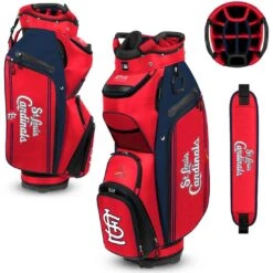 Team Effort MLB Bucket III Cooler Cart Bag -Famous Golf Shop team effort mlb bucket 3 cooler cart bag st louis cardinals itempicture