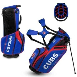 Team Effort MLB Caddie Carry Hybrid Bag -Famous Golf Shop team effort mlb caddie carry hybrid bag chicago cubs itempicture