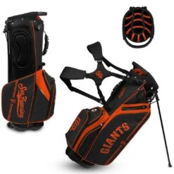 Team Effort MLB Caddie Carry Hybrid Bag -Famous Golf Shop team effort mlb caddie carry hybrid bag san francisco giants itempicture