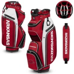 Team Effort NCAA Bucket III Cooler Cart Bag 25 Team Effort NCAA Bucket III Cooler Cart Bag -Famous Golf Shop team effort ncaa bucket 3 cooler cart bag arkansas razorbacks itempicture