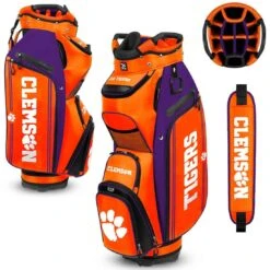 Team Effort NCAA Bucket III Cooler Cart Bag 32 Team Effort NCAA Bucket III Cooler Cart Bag -Famous Golf Shop team effort ncaa bucket 3 cooler cart bag clemson tigers itempicture